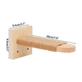 Climbing Ladder with Rope and Scratching Post -  Cat  - (Wall Mounted) - Wood) - (1,2, 3 Pc Options)