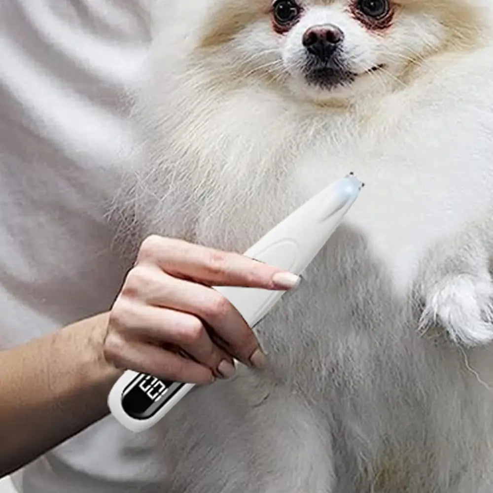 Waterproof Paw Trimmer with LED Light