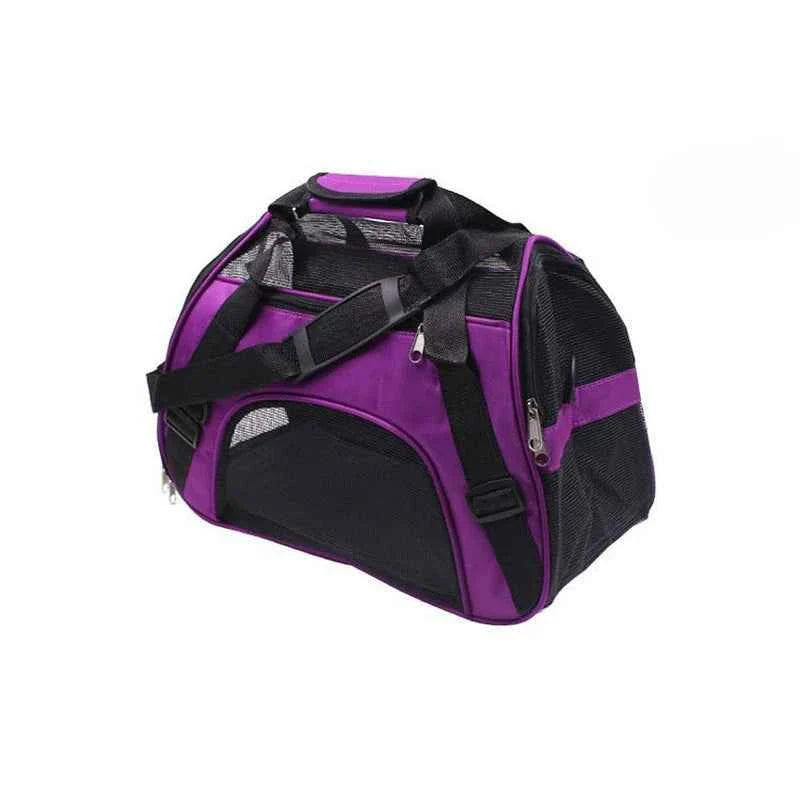 Airline Approved Mesh Pet Travel Carrier Bag - Dog Cat - (Breathable) - (6 Color Options) - (S-L)