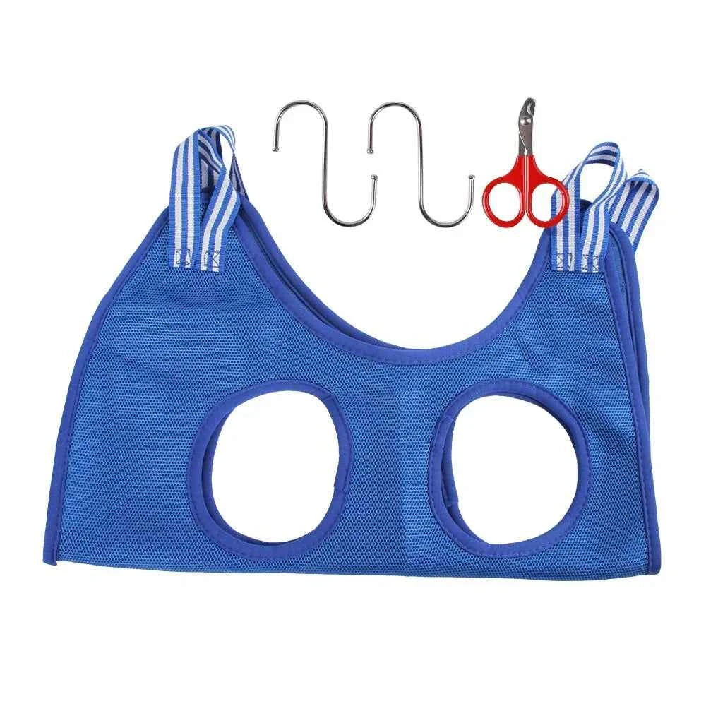 Grooming Hammock - Dog Cat - (Home Use) - (Premium Restraint Sling) - (6 Color/Set Options) - (While Supplies Last)
