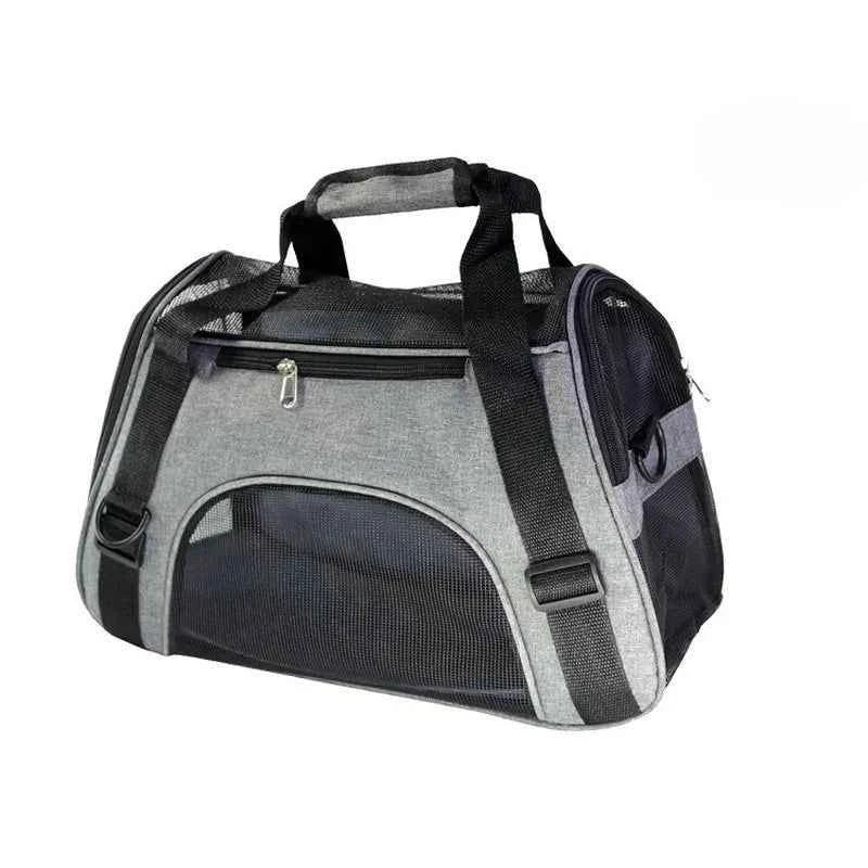 Airline Approved Mesh Pet Travel Carrier Bag - Dog Cat - (Breathable) - (6 Color Options) - (S-L)