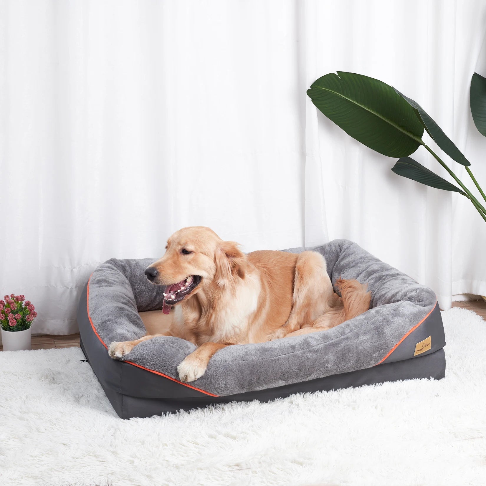 Large Soft Comfortable Cozy Bed - Dog