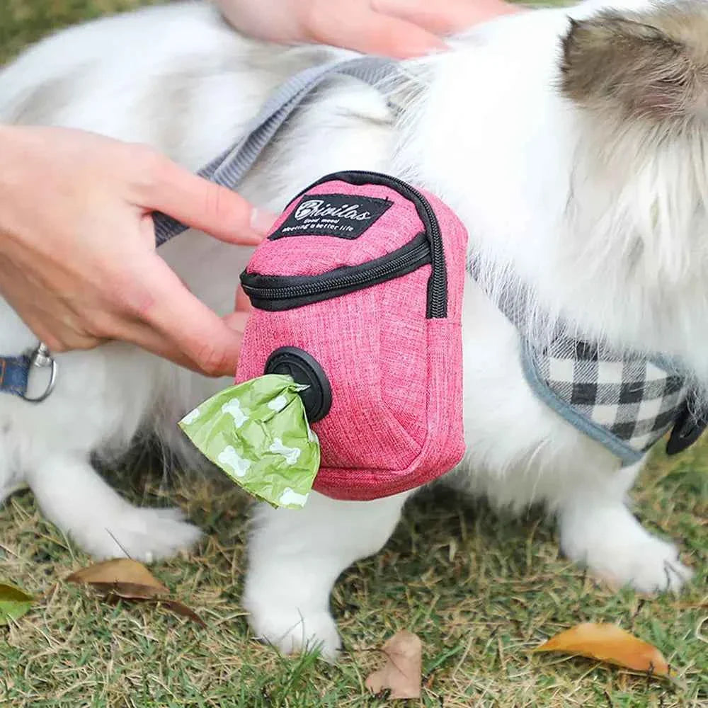 Pet Essentials Travel Bag includes a Poop Bag Dispenser - Dog - (4 Color Options) - (While Supplies Last)