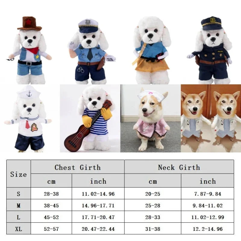 Funny and Festival Costumes - Dog Cat - (S-XL) - (19 Style Options)