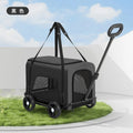 2-in-1 Cart Stroller and Backpack Carrier - Dog Cat - (3 Color Options) - (3-Sided Windows) - (While Supplies Last)