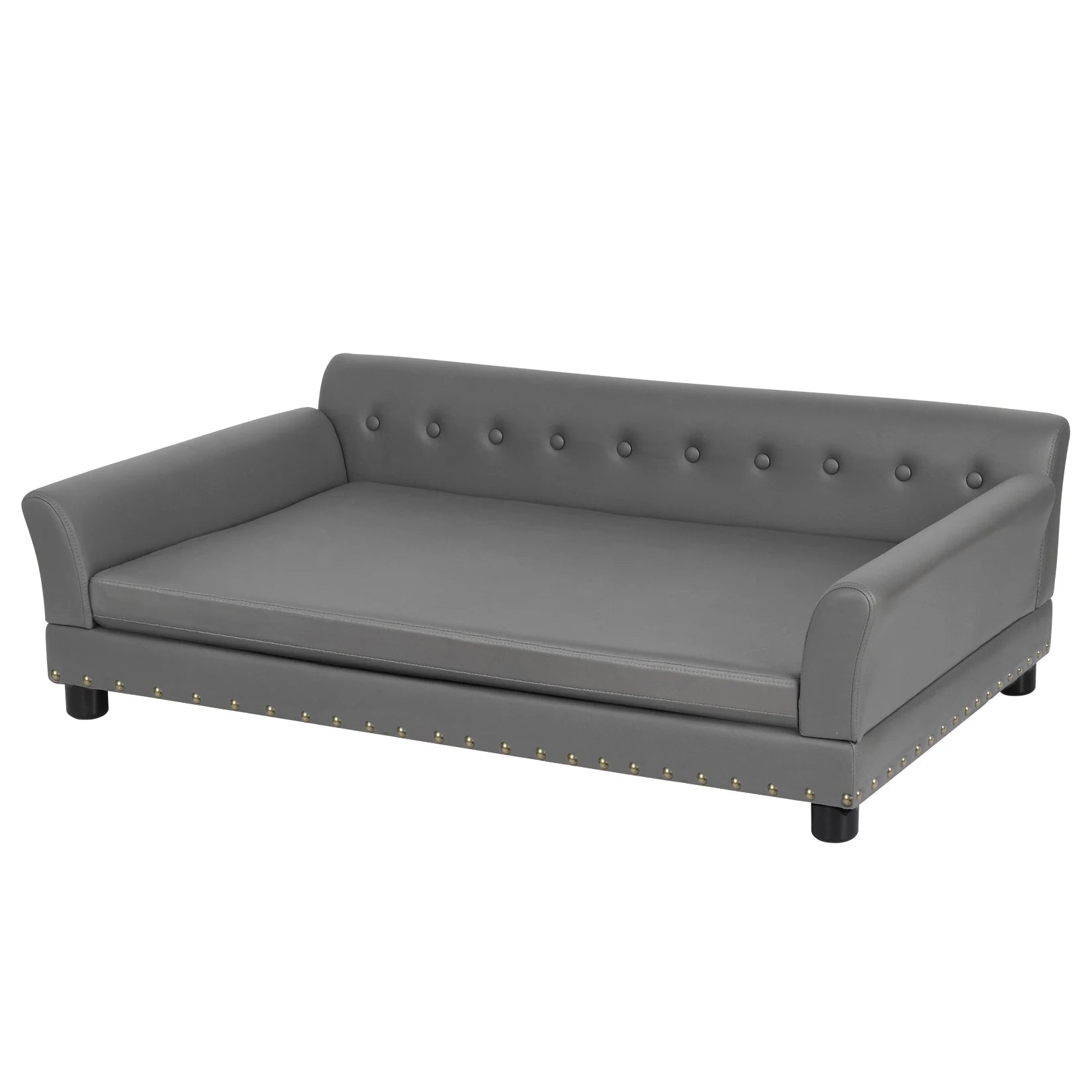 Elevated Comfortable Rectangle Couch - Dog