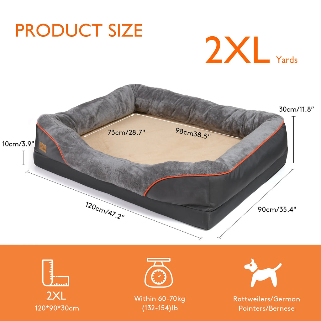 Large Soft Comfortable Cozy Bed - Dog