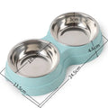 2-in-1 Feeding Bowls - Dog Cat - ( 3 Color Options) - (While Supplies Last)