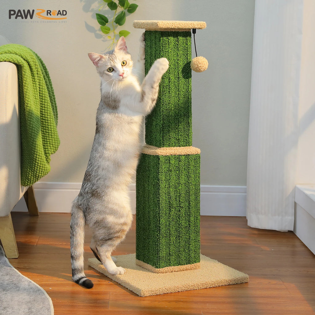 Large Cat Ultimate Scratching Post and Dangling Ball
