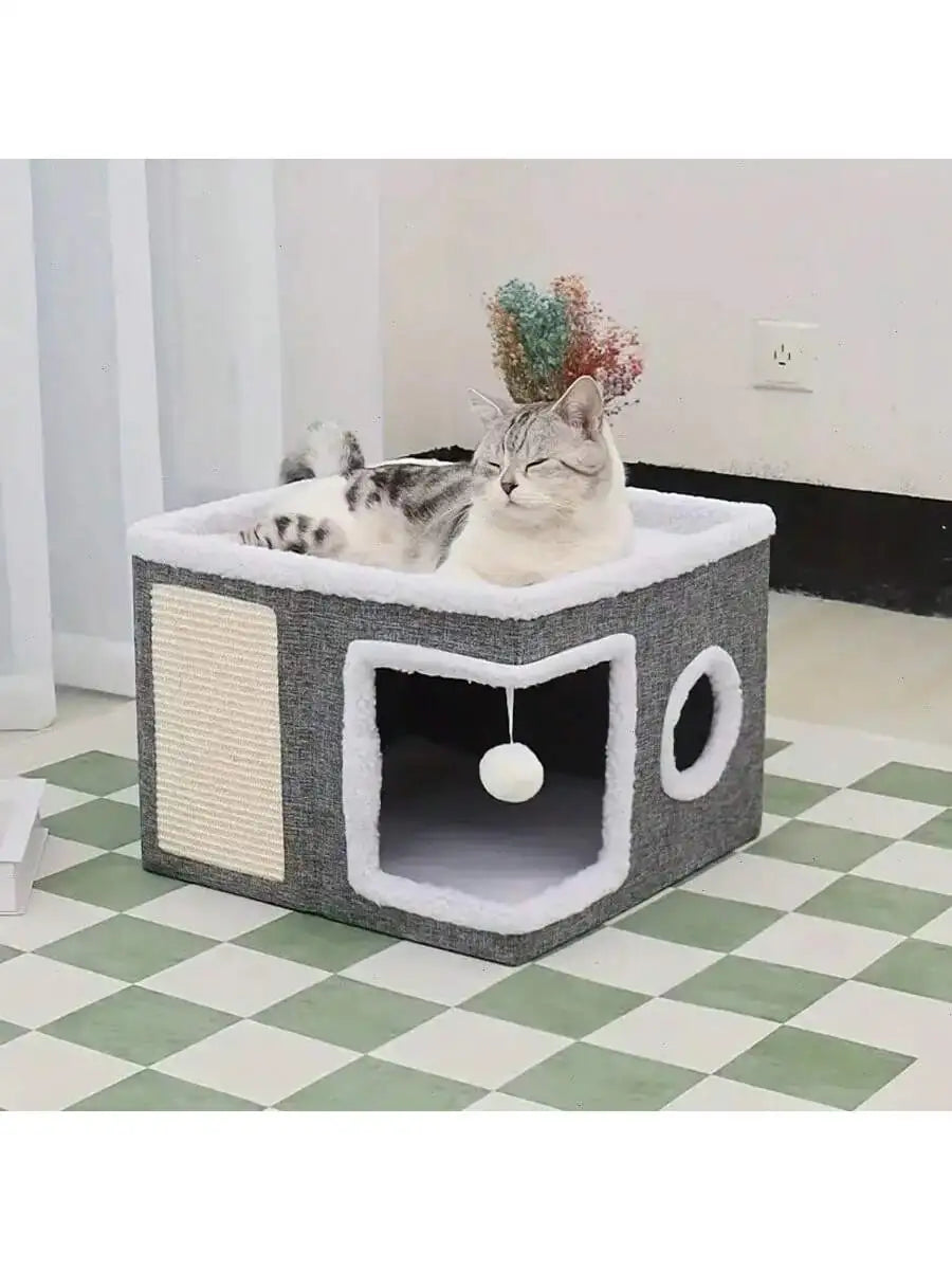 Luxurious Multi Story Cube House - Cat - (While Supplies Last)