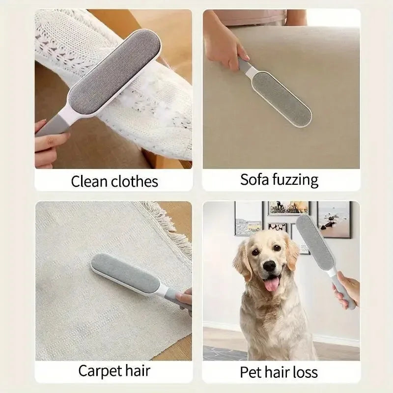 Double Sided Lint Brush - Cleans Pet Hair From Sofa and Clothes - (Reusable) - (31x5x5cm) - (While Supplies Last)