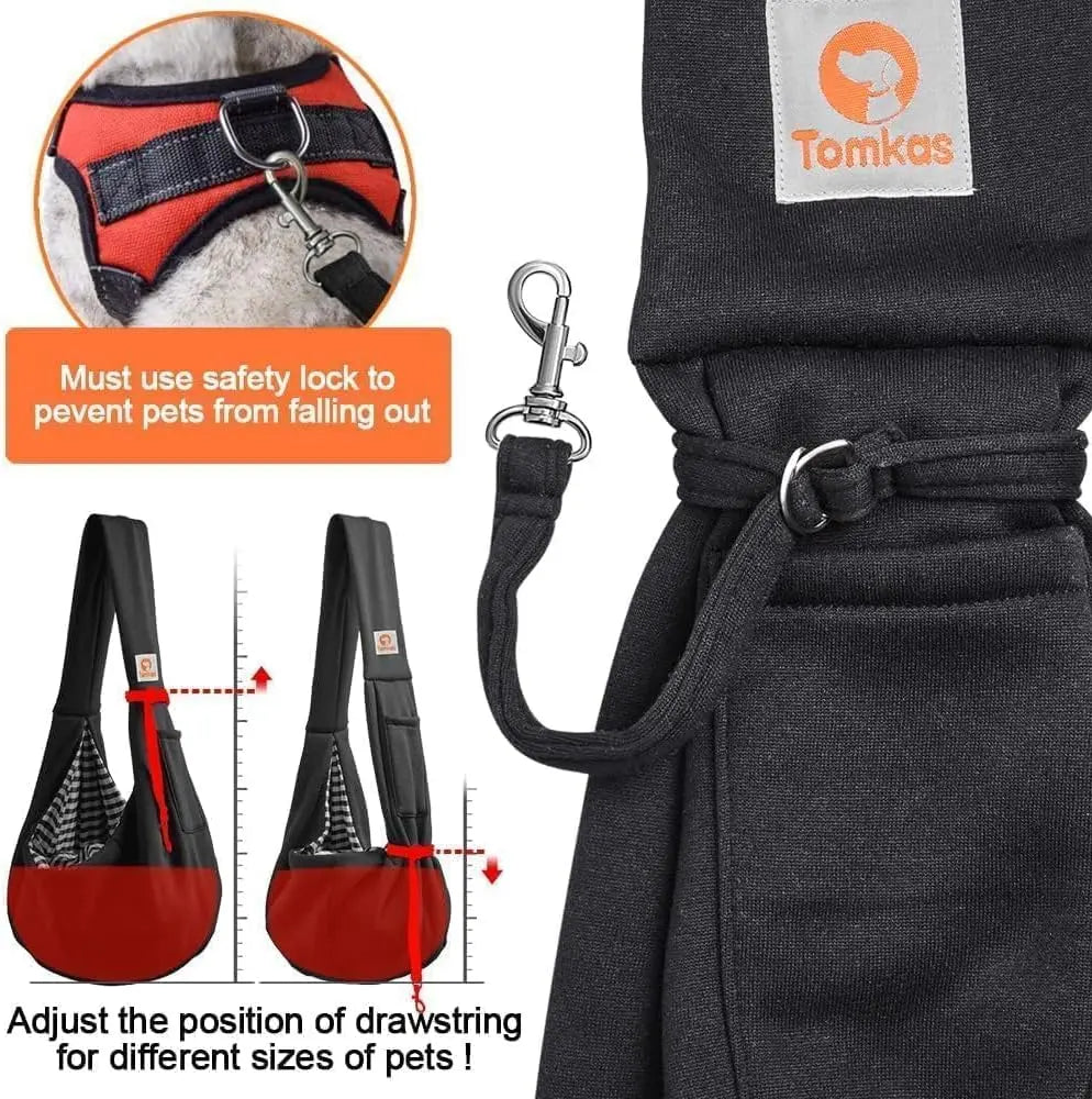 Hands-Free Shoulder Sling Pet Carrier - Dog Cat - (10 Color Options) - (S, M) - (While Supplies Last)
