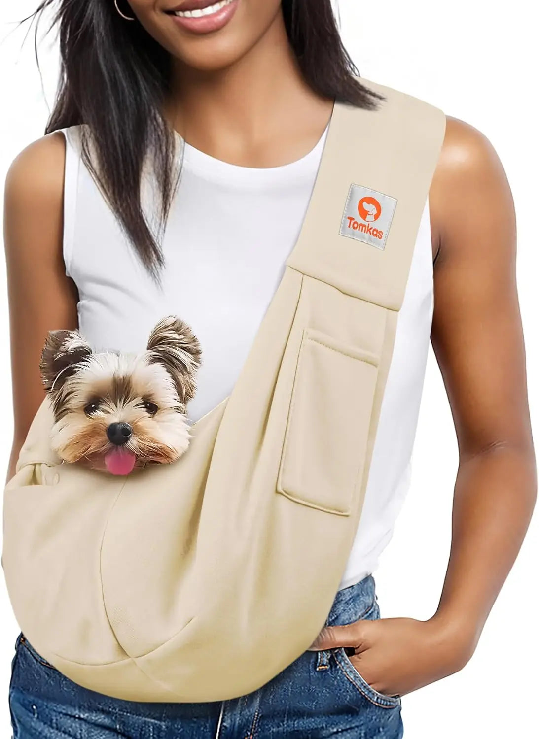 Hands-Free Shoulder Sling Pet Carrier - Dog Cat - (10 Color Options) - (S, M) - (While Supplies Last)