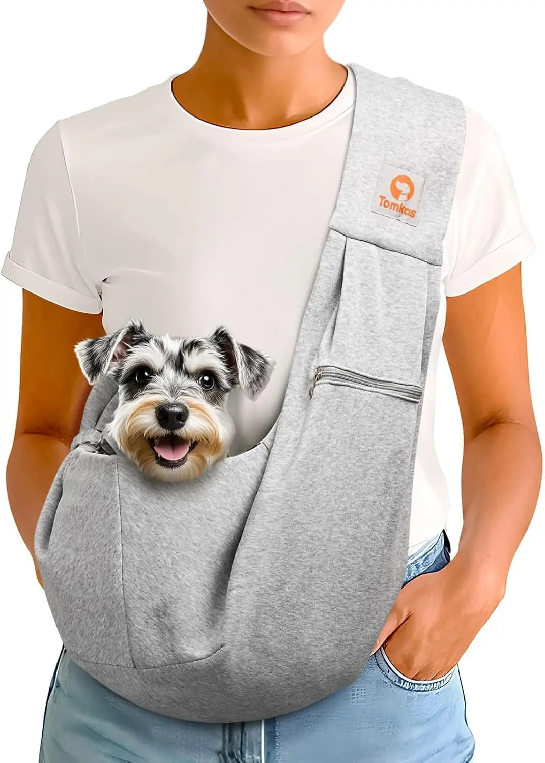 Hands-Free Shoulder Sling Pet Carrier - Dog Cat - (10 Color Options) - (S, M) - (While Supplies Last)
