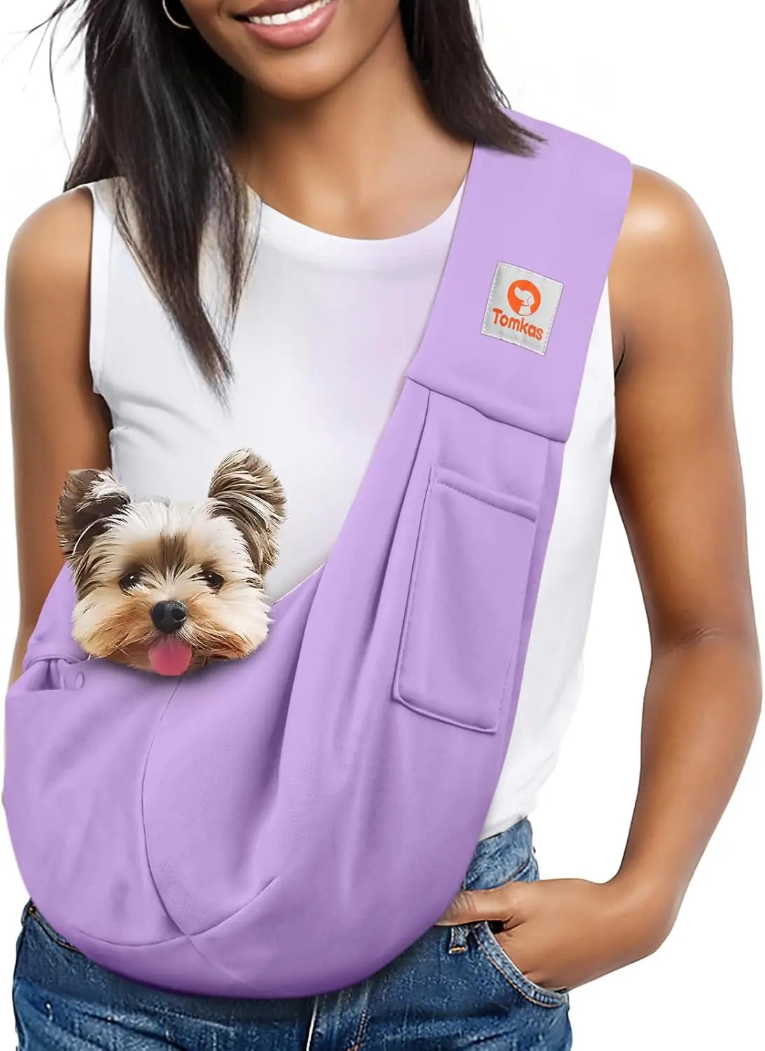 Hands-Free Shoulder Sling Pet Carrier - Dog Cat - (10 Color Options) - (S, M) - (While Supplies Last)