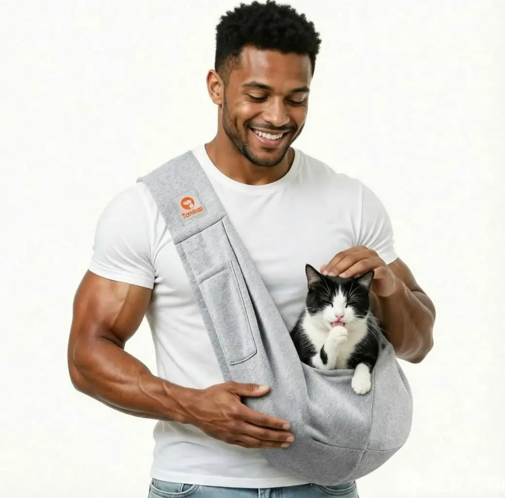 Hands-Free Shoulder Sling Pet Carrier - Dog Cat - (10 Color Options) - (S, M) - (While Supplies Last)