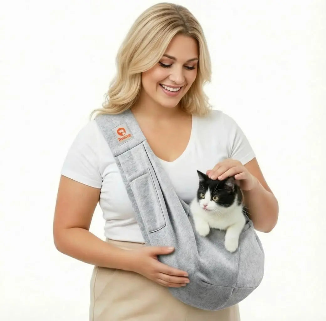 Hands-Free Shoulder Sling Pet Carrier - Dog Cat - (10 Color Options) - (S, M) - (While Supplies Last)