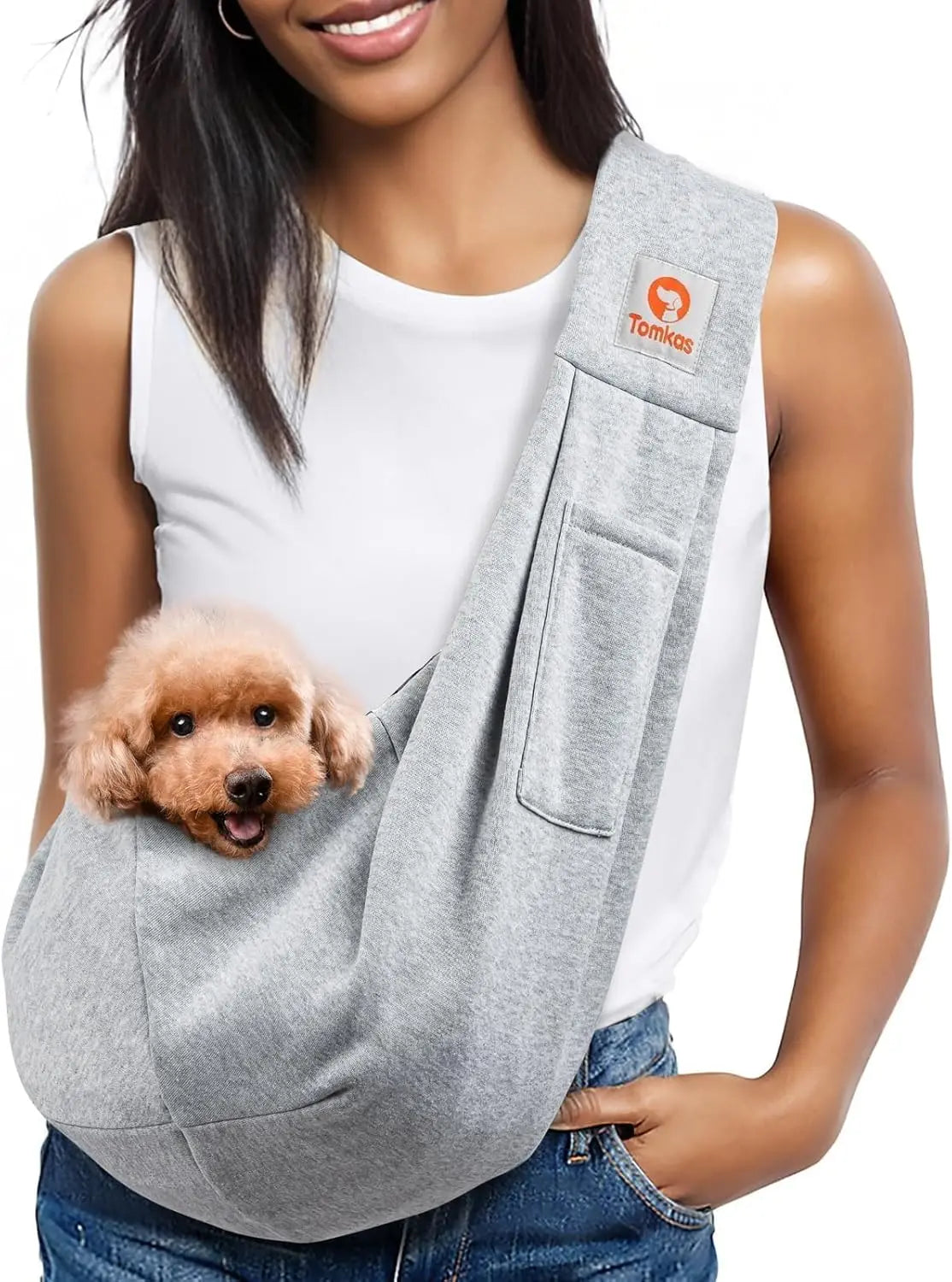 Hands-Free Shoulder Sling Pet Carrier - Dog Cat - (10 Color Options) - (S, M) - (While Supplies Last)
