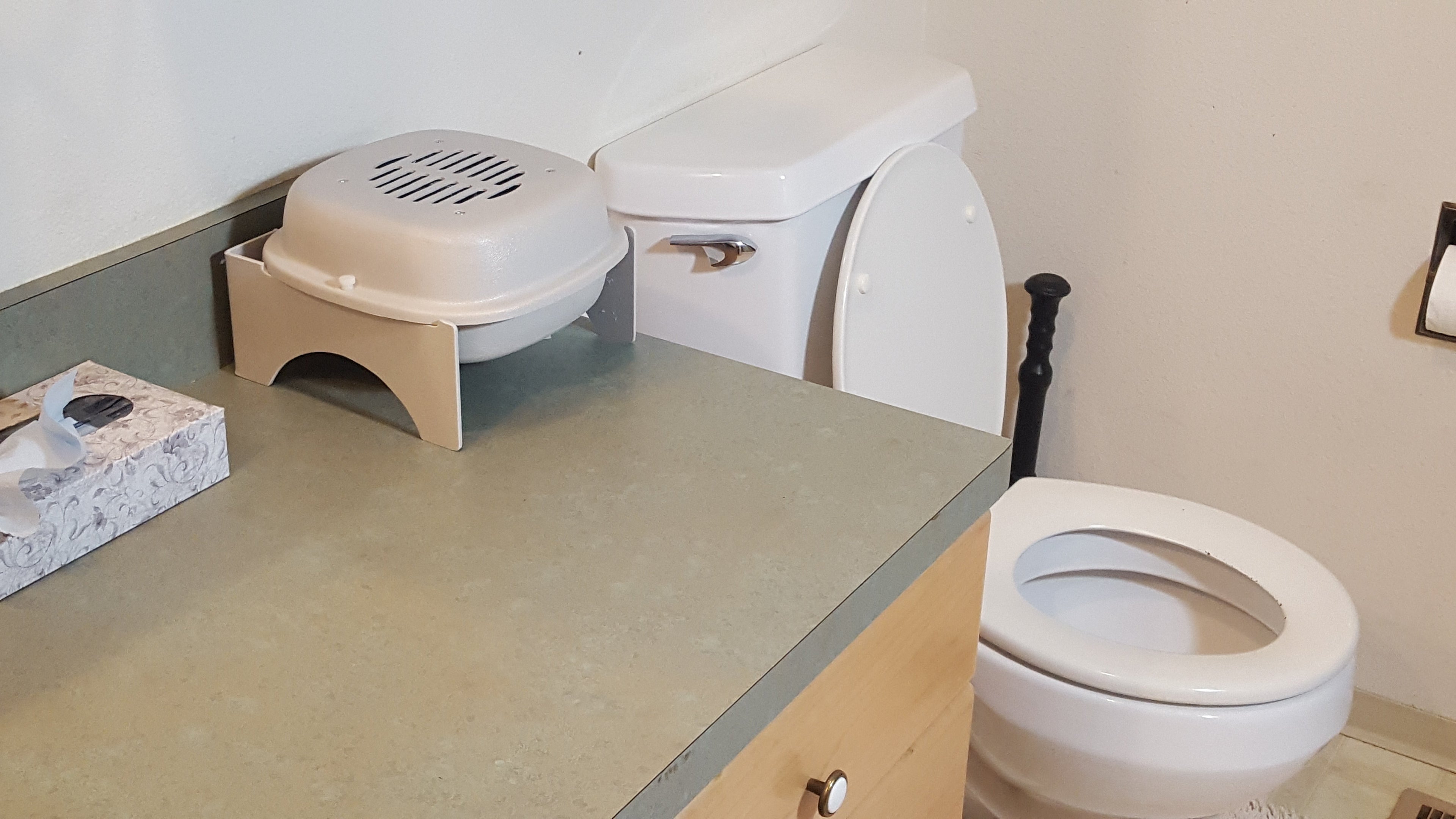 Quiet Fan Litter Box Air Filter - Cat - (Purrified Air...) - Multiple Units Available  - (While Supplies Last)