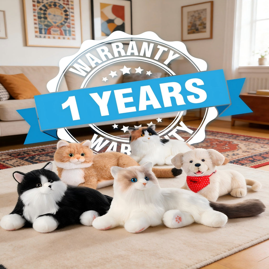 Interactive Lifelike Robot Companion Cat - All Ages (Great for Seniors)