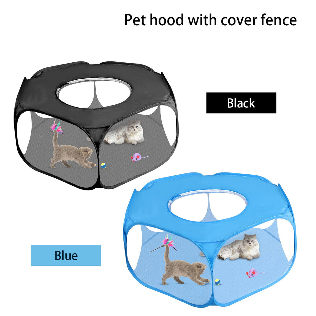 Foldable Minipet Fence Outdoor Indoor Game Exercise