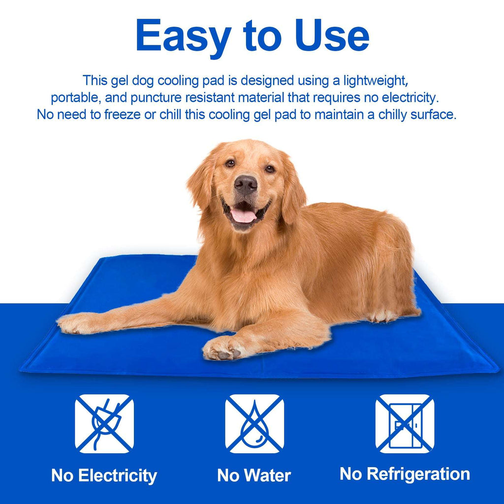 Pressure Activated Gel Cooling Comfort Mat - Dog