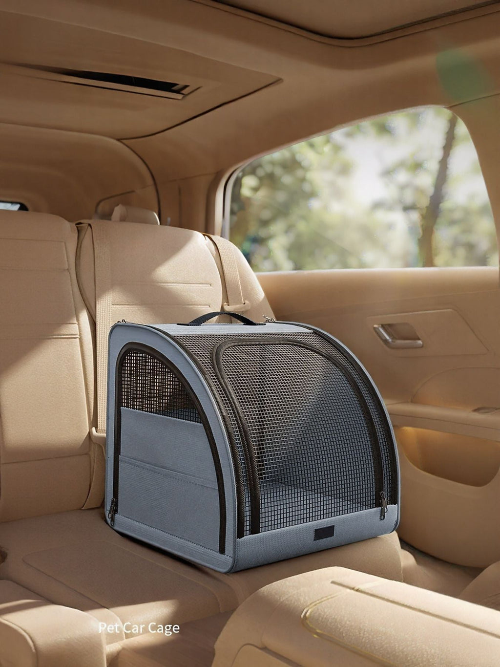 Portable Pet Carrier - Dog - (Black, Grey) - (2 Styles) - (M pet) - (L Cage) - (While Supplies Last)