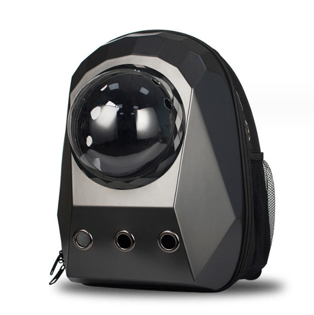 Travel Space Capsule Pet Carrier - Cat - (Black) - (up to 14 lbs) - (S) - (While Supplies Last)