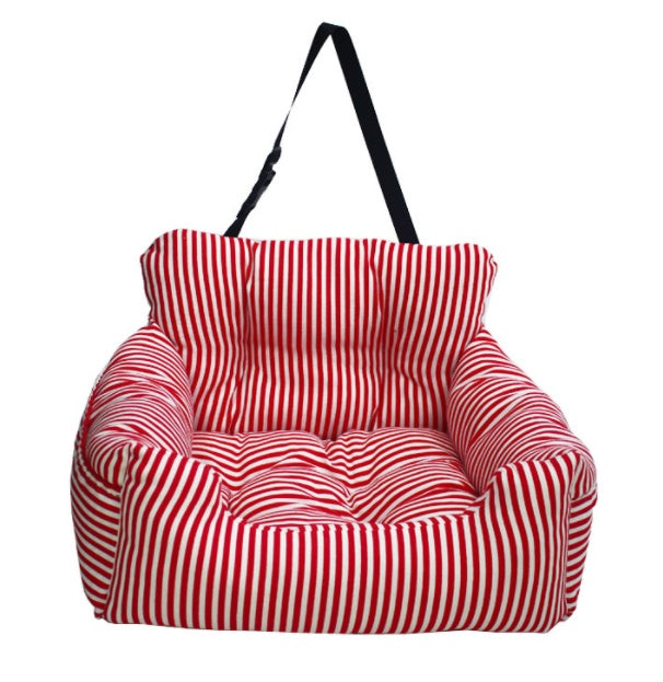 Pet Carrier Car Seat - Dog Cat - (6 Color Options) - (Fashion and Simplicity) - (Waterproof)