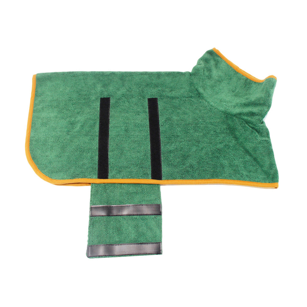 Grooming Towel Robe - Dog Cat - (Fast Absorbing) - (Adjustable) - (7 Color Options) - (XS-3XL)