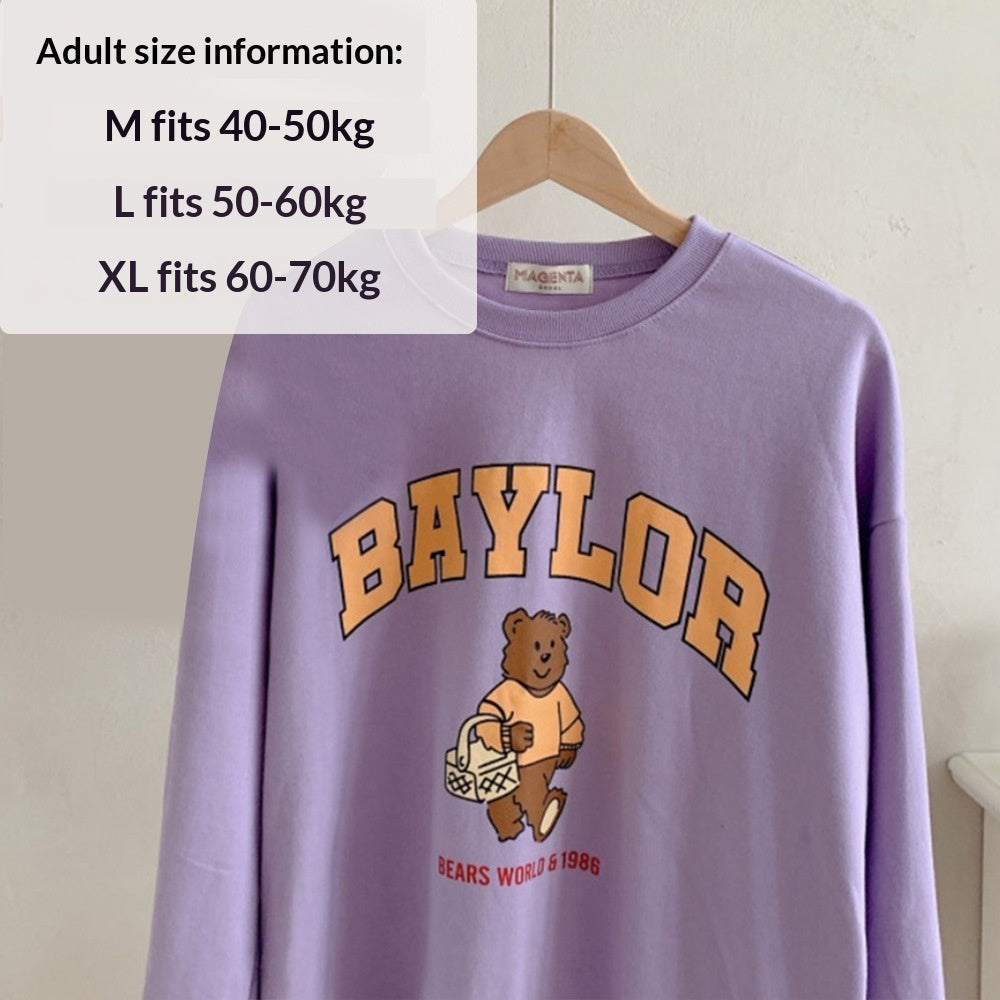 Baylor Bear Fleece-lined Sweatshirt - Dog and Adult - (8 Color Options) - (XS-7XL)