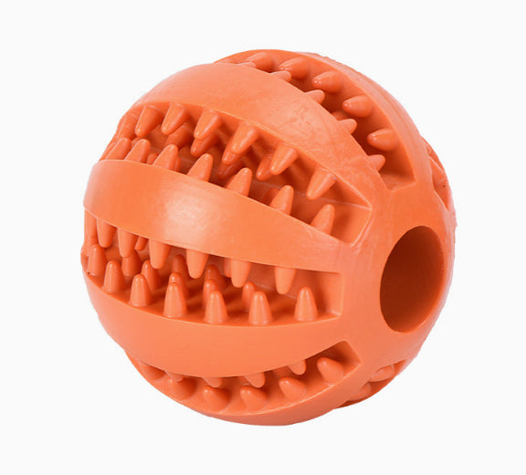 Rubber Watermelon Ball  - Dog - (Rubber Toy) - (6 Color Options) - (S,M)