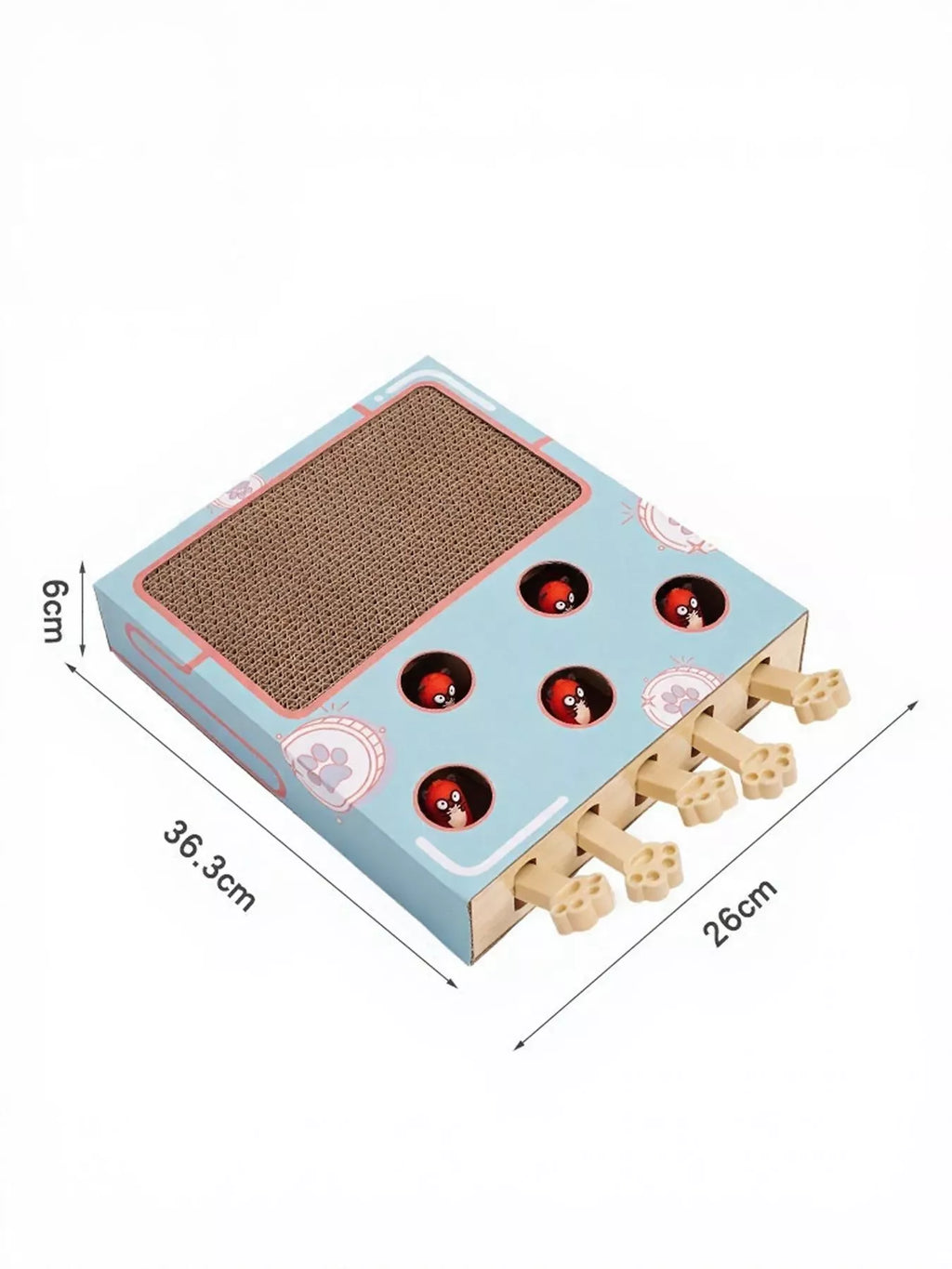 Interactive Whack-A-Mole Toy Box - Cat - (2 Options) - (One Size)