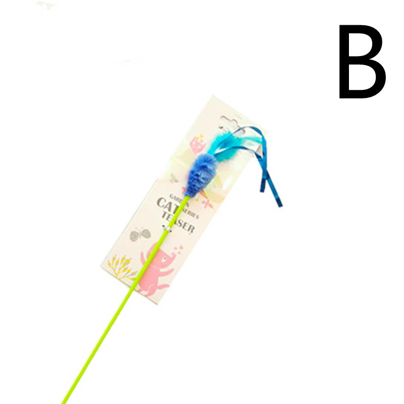Interactive Funny Toy Rod - Cat - (6 Style / Color Options)