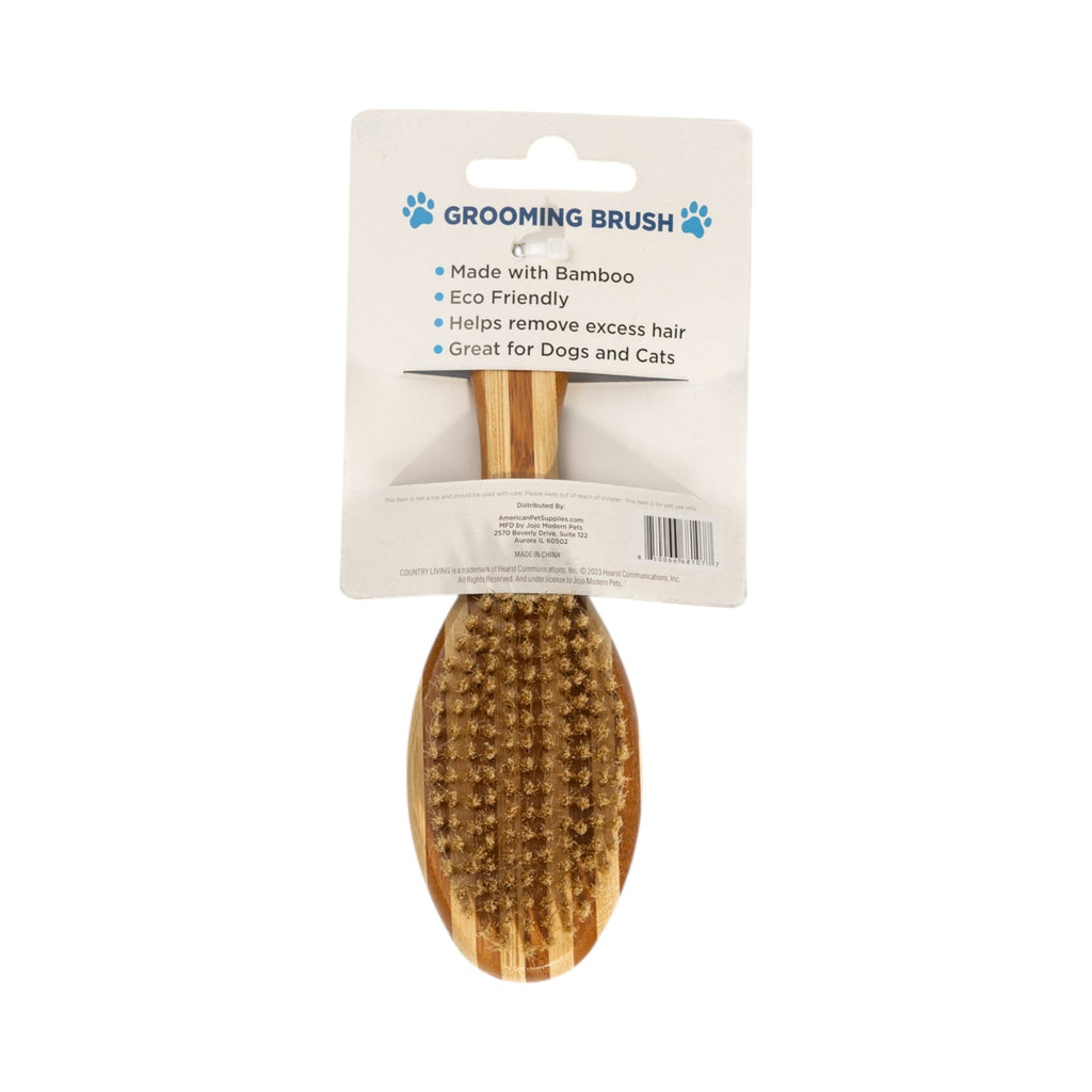 Natural Wood Grooming Brush - Dog - (Ergonomic, Durable & Versatile) - (Dual-Sided) - (While Supplies Last)