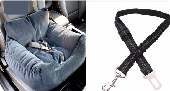 Cat Dog Car Seat - Dog Cat - (Washable) - (4 Color Options) - (22 Harness/Seat Sets) - (While Supplies Last)