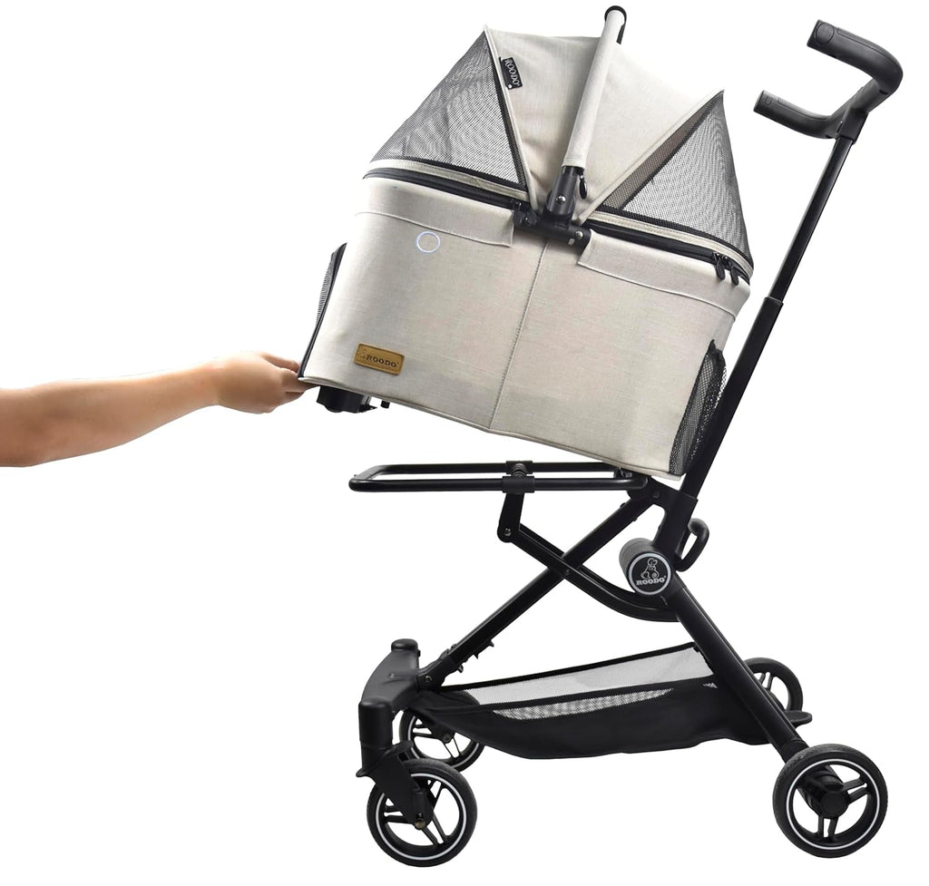 3 in 1 Stroller with Detachable Pet Carrier - (Foldable) - (2 Color Options) - (While Supplies Last)