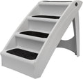 Non Slip 4 Steps - Dog - (Foldable and Portable) - (Frisco) - (20" / 25") - (Grey, Tan) - (While Supplies Last)