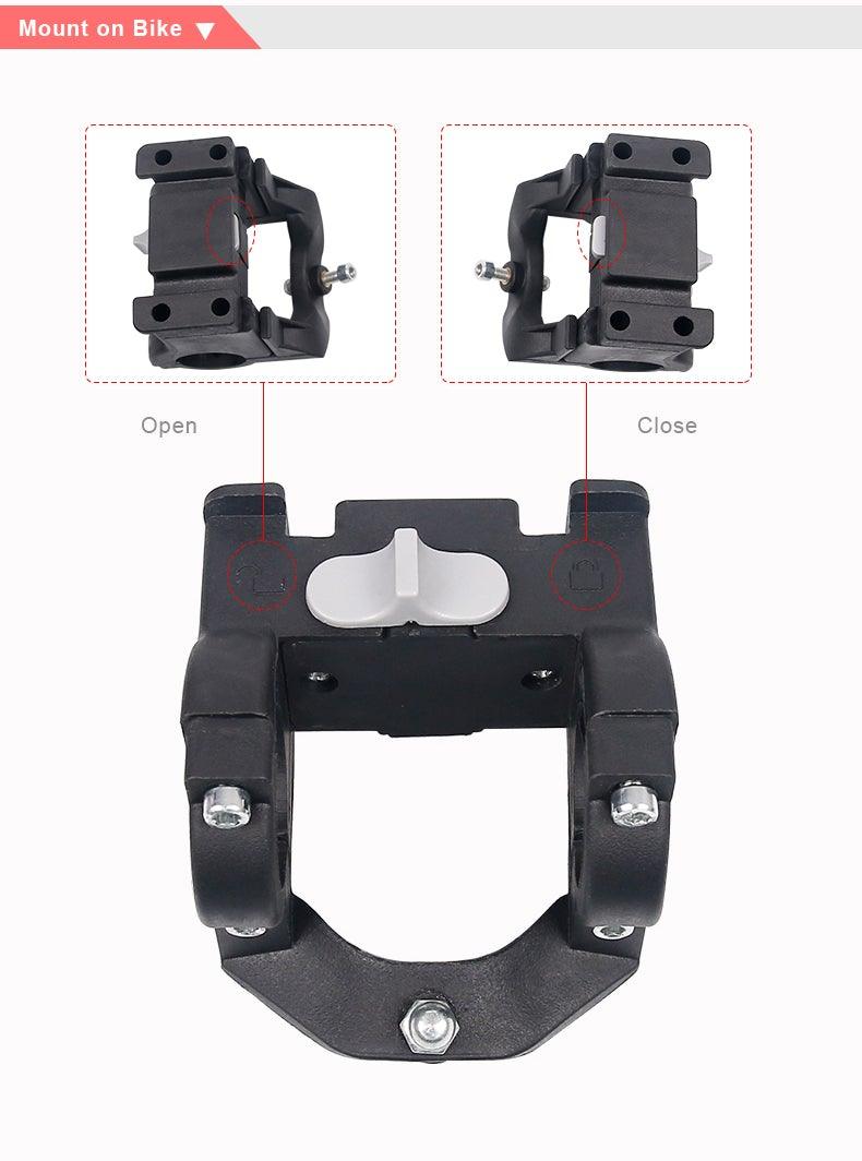 Bicycle Handlebar Pet Carrier Basket - Dog Cat - (4 Color Options) - (Stylish) - (Secure)