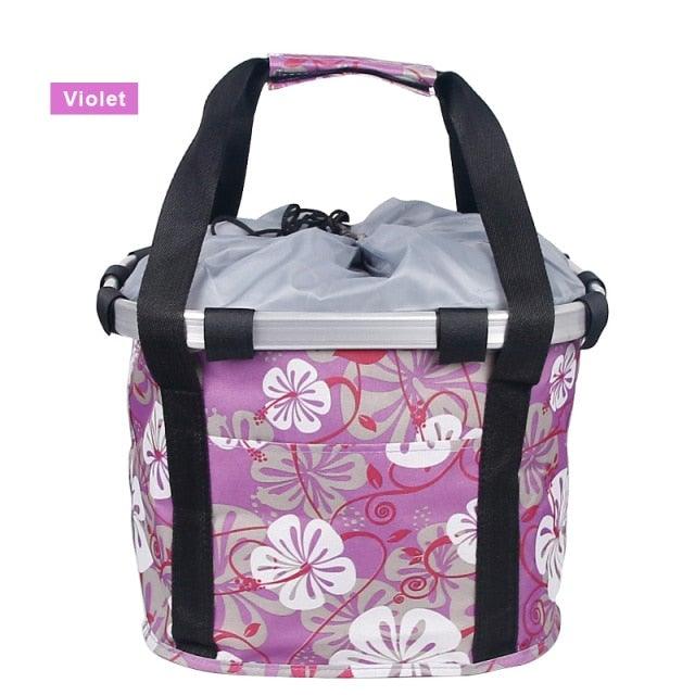 Bicycle Handlebar Pet Carrier Basket - Dog Cat - (4 Color Options) - (Stylish) - (Secure)