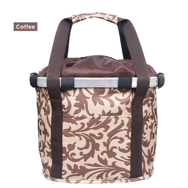 Bicycle Handlebar Pet Carrier Basket - Dog Cat - (4 Color Options) - (Stylish) - (Secure)