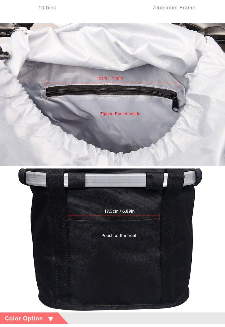 Bicycle Handlebar Pet Carrier Basket - Dog Cat - (4 Color Options) - (Stylish) - (Secure)