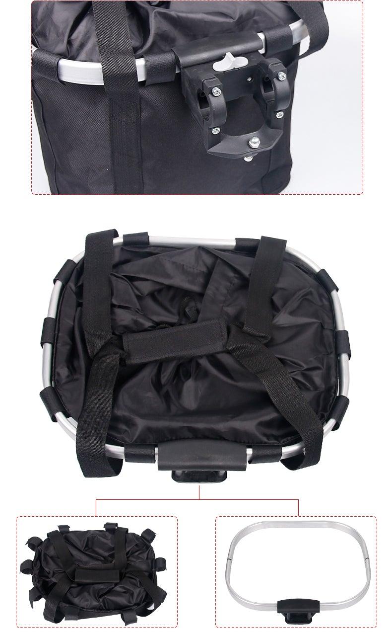 Bicycle Handlebar Pet Carrier Basket - Dog Cat - (4 Color Options) - (Stylish) - (Secure)