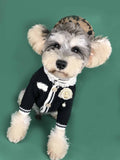 Knitted Cardigan Sweater - Dog Cat - (Black, White) - (S-XXL) - (While Supplies Last)
