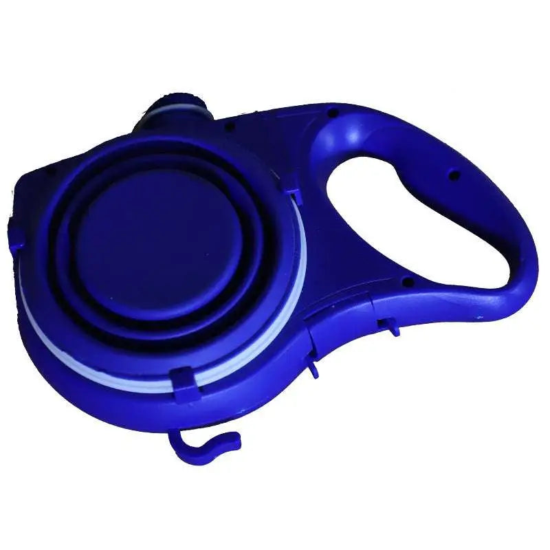 Retractable Leash with Collapsible Water Bowl - Dog - (3 Color Options)