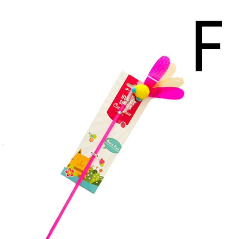 Interactive Funny Toy Rod - Cat - (6 Style / Color Options)