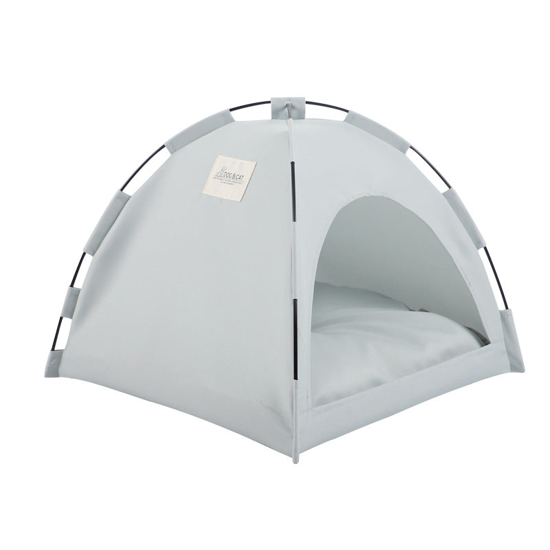 Pet Tent with Cooling Mat - Dog Cat - (Military Green, Turquoise Grey) - (S-L) - (While Supplies Last)
