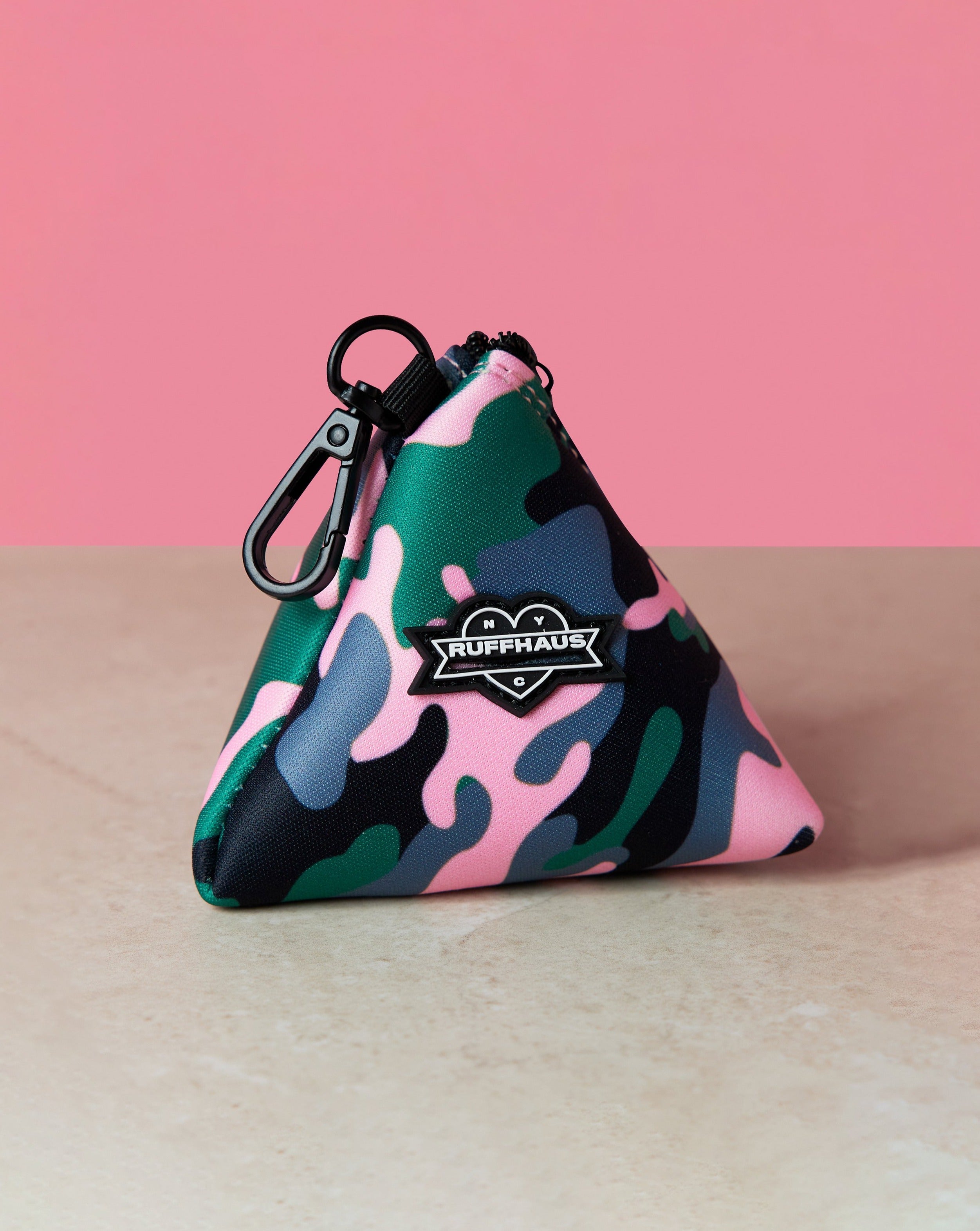 Pink Poop Bag Holder