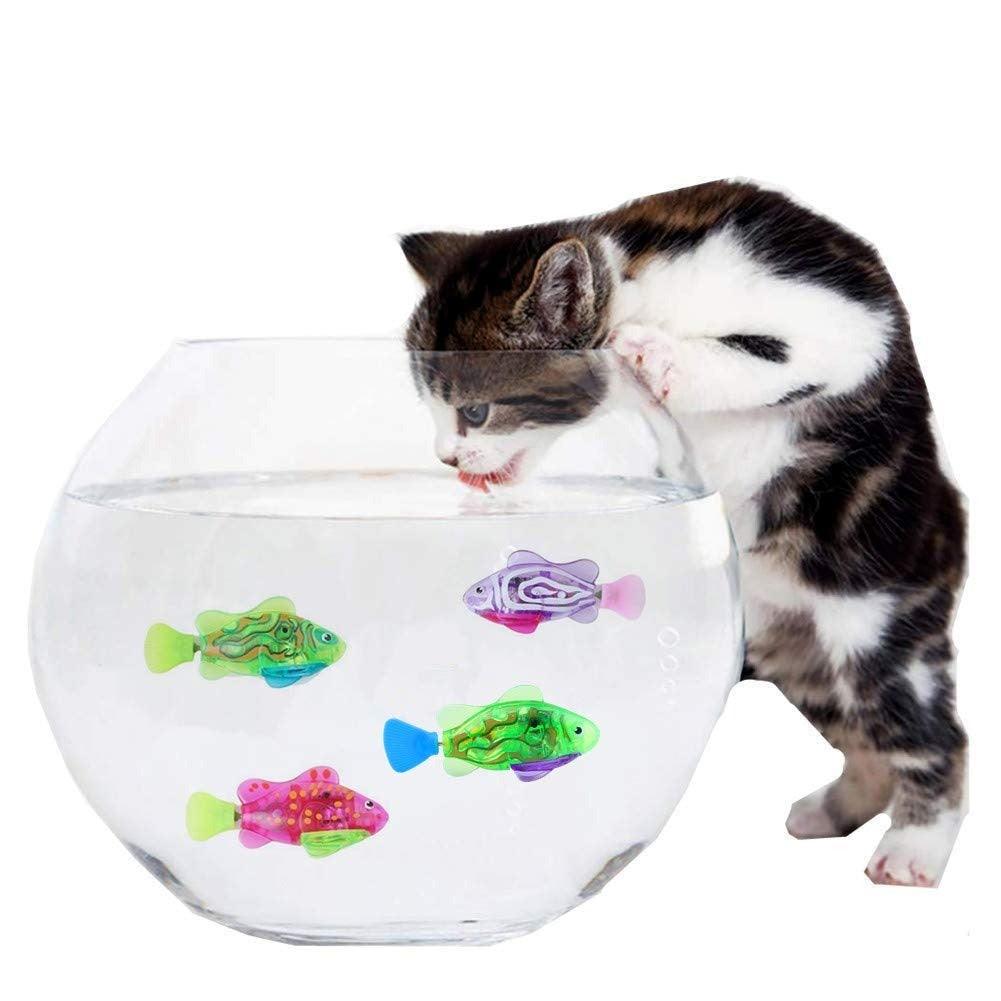 Interactive Electric Fish Toy - Cat - (4 Color Options) - (While Supplies Last)