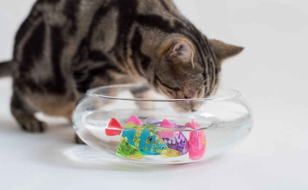 Interactive Electric Fish Toy - Cat - (4 Color Options) - (While Supplies Last)